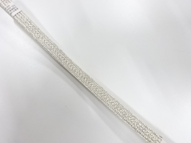  未使用品　正絹　帯留め用　手組三分紐